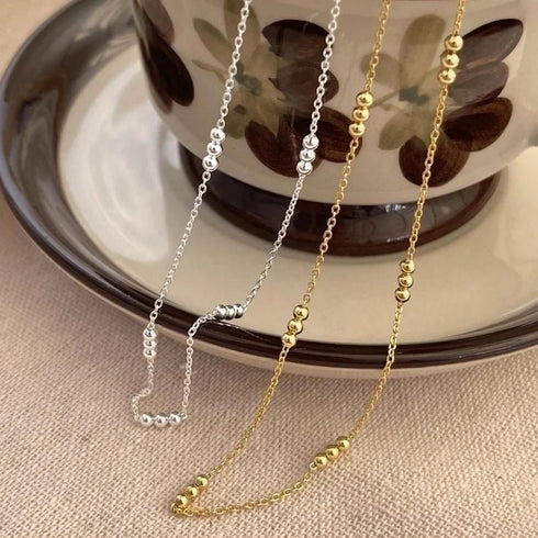 Colier din argint Zola (Silver/Gold)